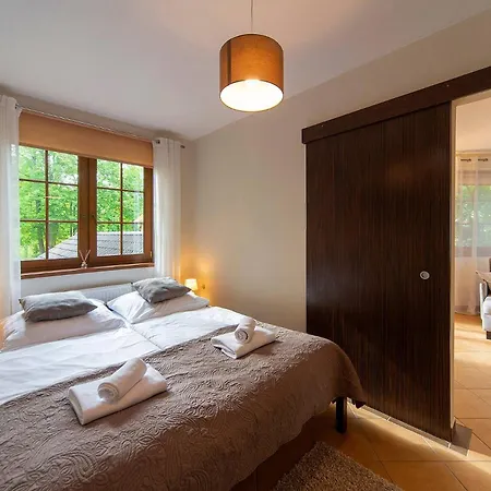 아파트 Bezowy Sun Seasons 24 W Karpaczu Z Parkingiem I Balkonem By Renters
